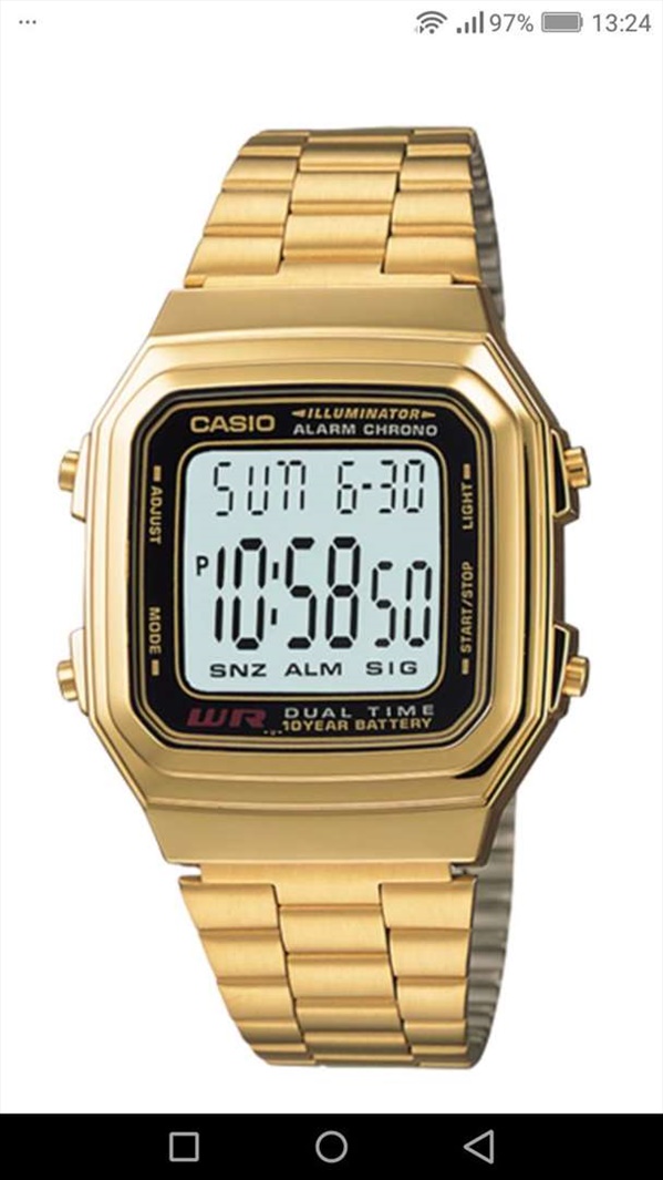 תמונה 1 ,CASIO a178g למכירה בתל אביב תכשיטים  שעונים