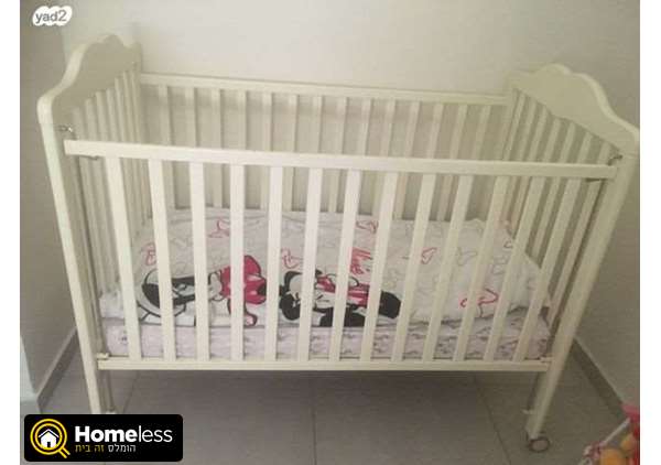 תמונה 2 ,מיטת תינוק +מזרן למכירה בנתניה לתינוק ולילד  מיטות ולולים