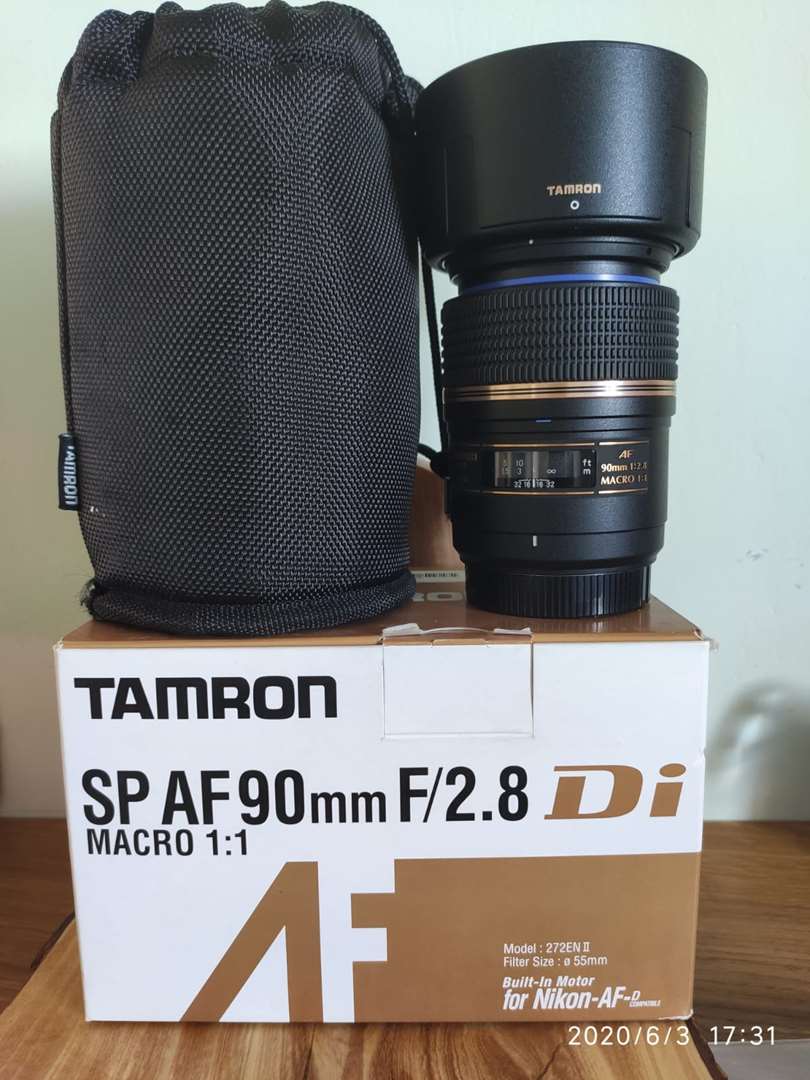 תמונה 1 ,Tamron SP AF 90mm F2.8 Di macr למכירה בחיפה צילום  עדשות