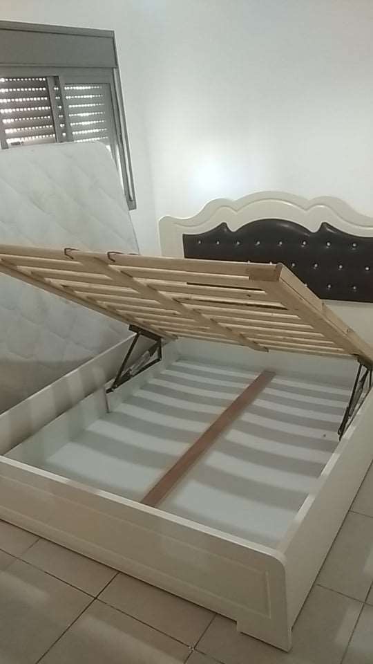תמונה 2 ,מיטה זוגית+שידה+בידואר עם מראה למכירה בתל אביב ריהוט  מיטות