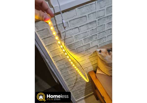 תמונה 1 ,סרט לדים\תאורה בצבע צהוב למכירה בפרדס חנה-כרכור מוצרי חשמל  תאורה ונברשות
