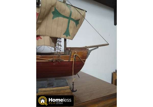 תמונה 1 ,הספינה של קולומבוס מעץ בן 200  למכירה בירושלים אומנות  חפצי נוי