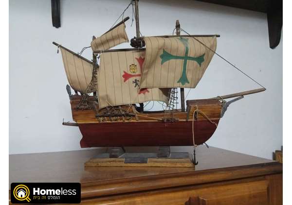 תמונה 2 ,הספינה של קולומבוס מעץ בן 200  למכירה בירושלים אומנות  חפצי נוי