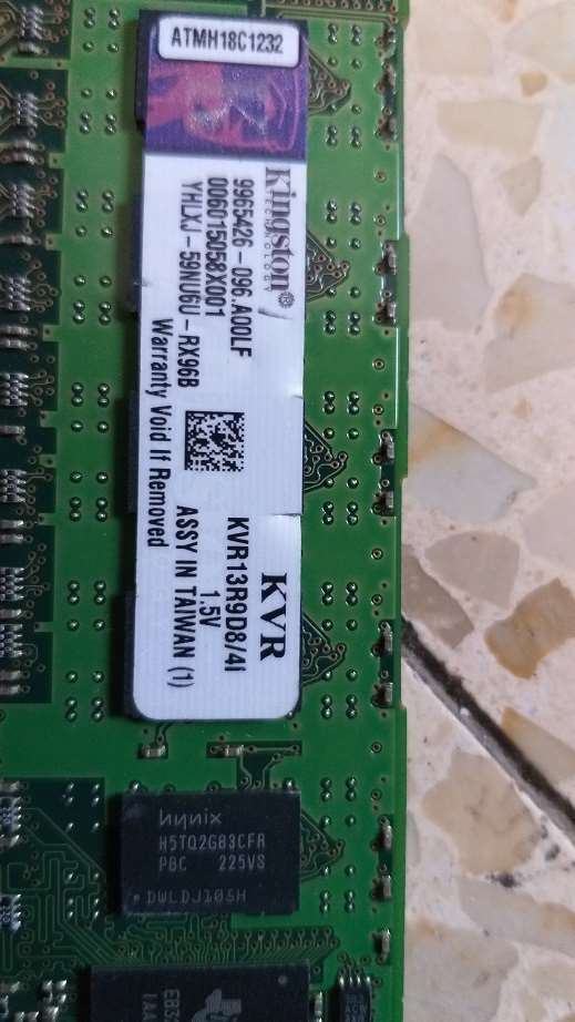 תמונה 3 ,DDR3 ECC Server Memory  למכירה בחיפה מחשבים וציוד נלווה  כרטיס זכרון