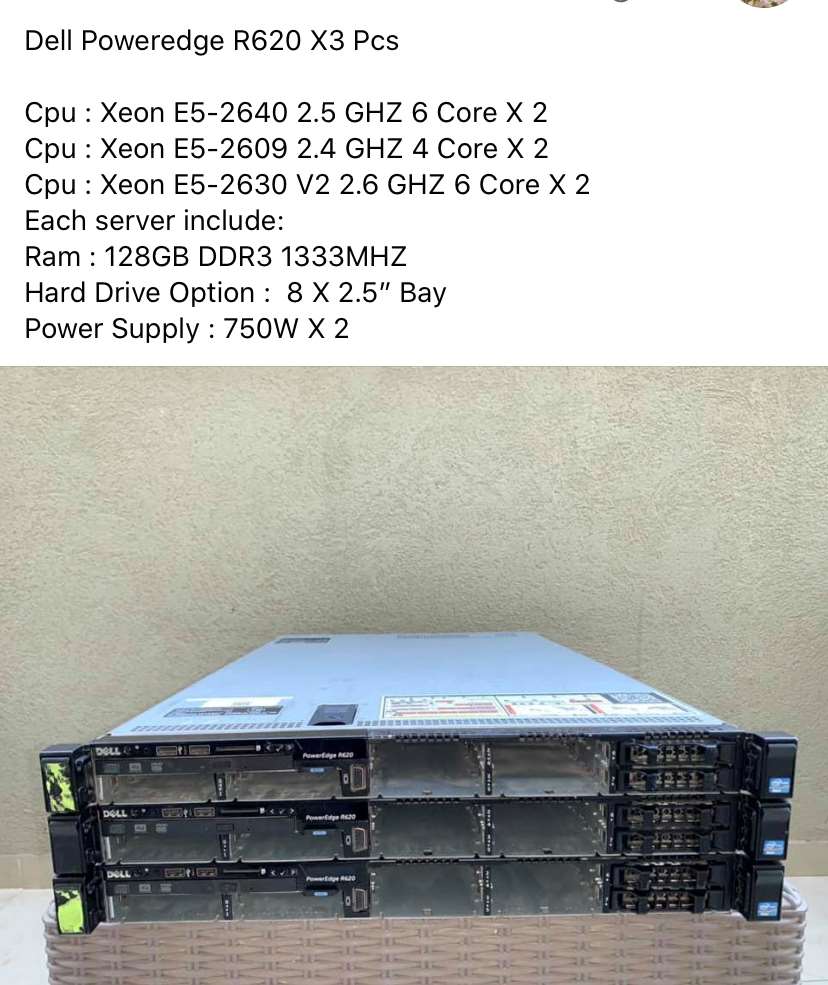 תמונה 2 ,שרת DELL PowerEdge R620 למכירה באורנית מחשבים וציוד נלווה  שרתים