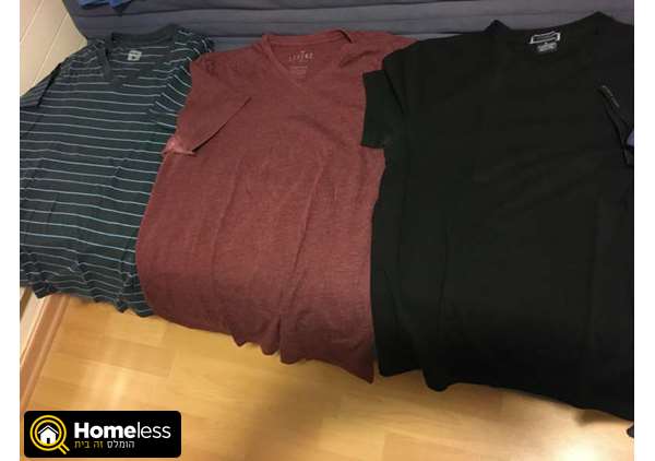 תמונה 1 ,חולצות טריקו למכירה בירושלים ביגוד ואביזרים  חולצות