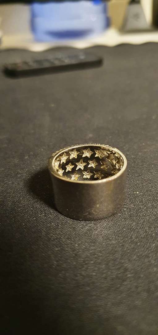 תמונה 3 ,טבעת כסף עם זרקוניות ומגן דוד למכירה בירושלים תכשיטים  טבעות