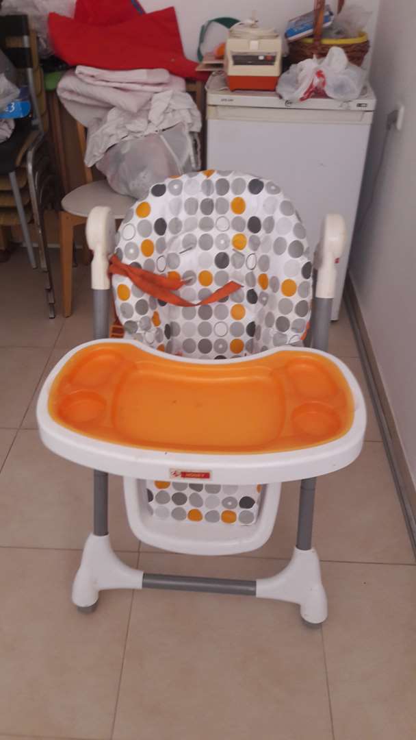 תמונה 1 ,כסא לתינוק כחדש למכירה ברמת גן לתינוק ולילד  כסא לאוכל