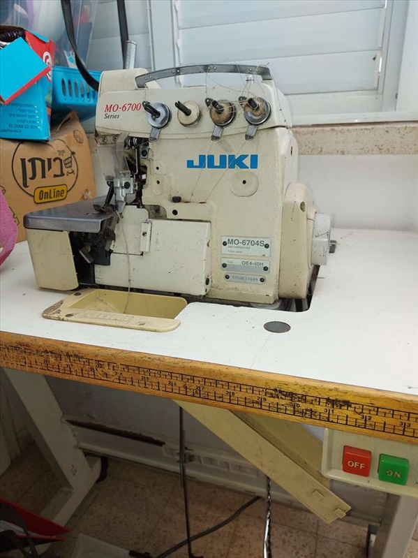 תמונה 1 ,אוברלוק juki  למכירה בחולון מוצרי חשמל  מכונת תפירה