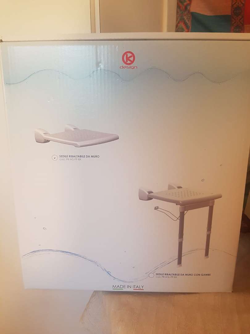 תמונה 1 ,מושב מתקפל לאמבטיה, מחיר גמיש למכירה במעלה אדומים ציוד סיעודי/רפואי  אחר