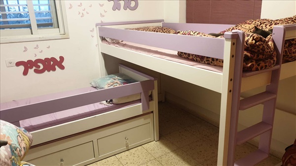 תמונה 1 ,מיטת קומותיים למכירה בתל אביב ריהוט  ריהוט לחדרי ילדים
