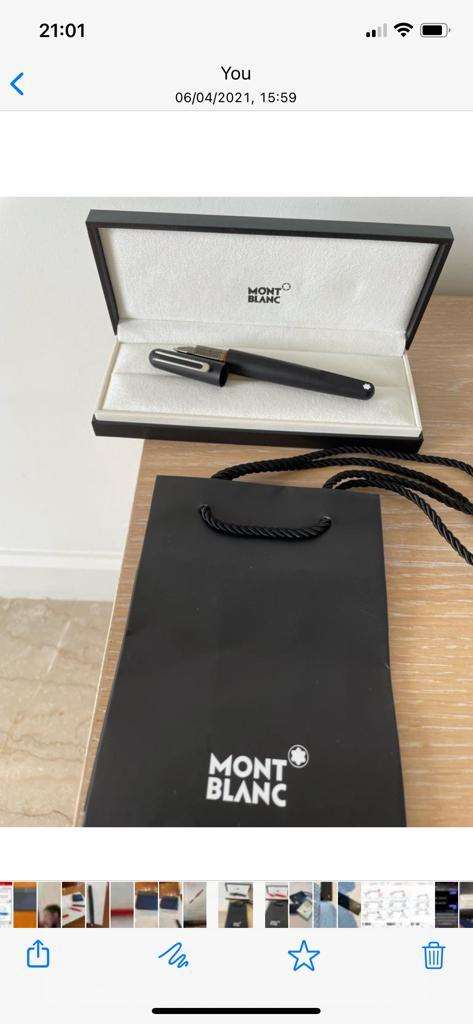 תמונה 1 ,עט מונבלאן M ,צבע שחור,חדש ! למכירה בפתח תקווה ביגוד ואביזרים  אקססוריז לגברים