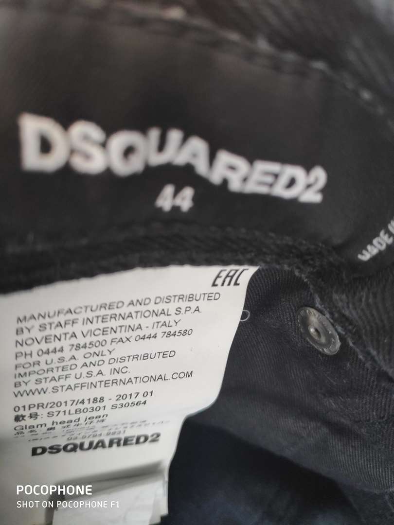 תמונה 2 ,מכנס ג'ינס גברים של DSQUARED2 למכירה ברמת השרון ביגוד ואביזרים  ג'ינסים ומכנסיים