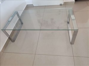 שולחן זכוכית לסלון  