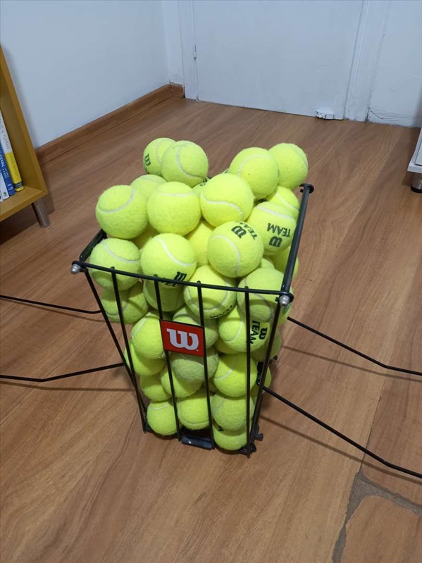 תמונה 2 ,85 כדורי טניס wilson team למכירה בראשון לציון ציוד ספורט  מחבטי טניס