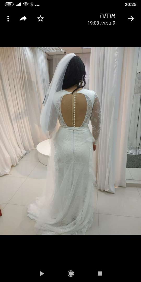 תמונה 2 ,שמלת כלה למכירה ביבנהץ לחתן ולכלה  ביגוד לכלה