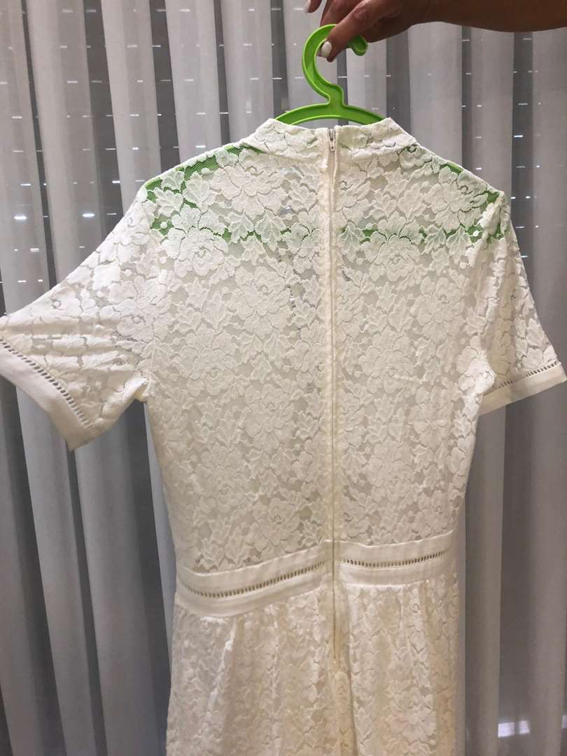 תמונה 3 ,שמלה לבנה חגיגית למכירה באשדוד ביגוד ואביזרים  שמלות ערב