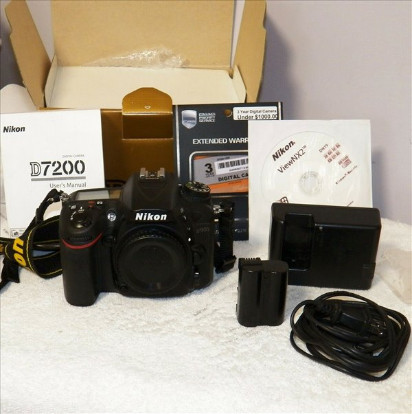 תמונה 3 ,ניקון D7200 מצלמת SLR דיגיטלית למכירה ביפו צילום  כרטיסי זיכרון