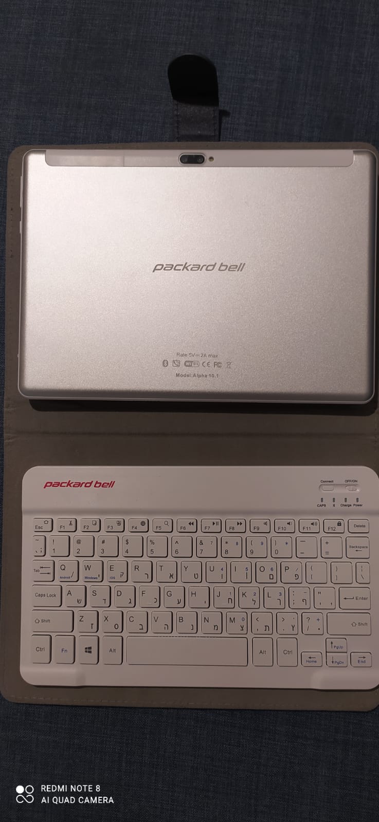 תמונה 2 ,טאבלט “10.1 Packard bell למכירה בראשון לציון מחשבים וציוד נלווה  טאבלט Tablet