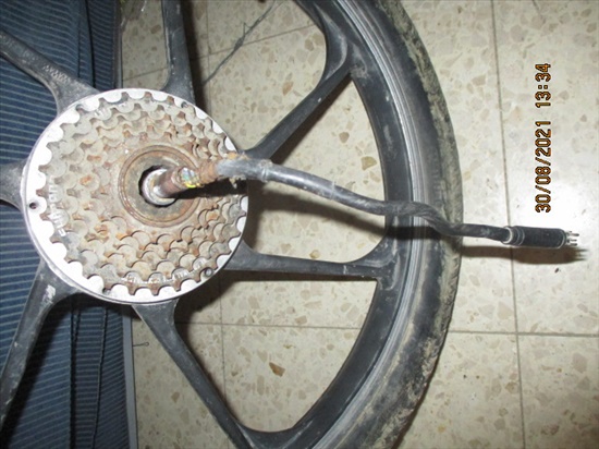 תמונה 3 ,גלגל מנוע 250v עם צמה למכירה בבית שמש אופניים  אופניים חשמליים