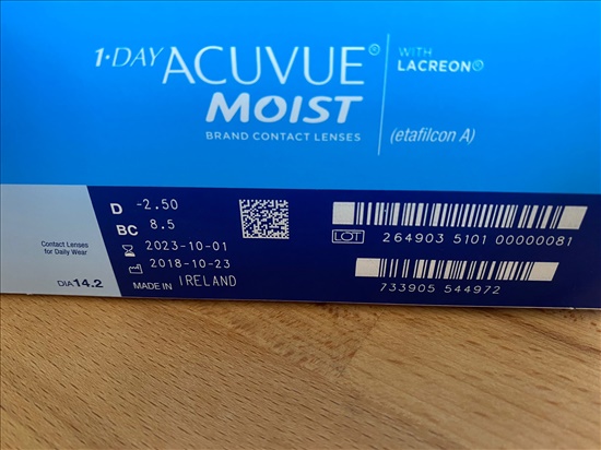 תמונה 2, ACUVAUE MOIST למכירה בחדרה | משקפיים  עדשות מגע