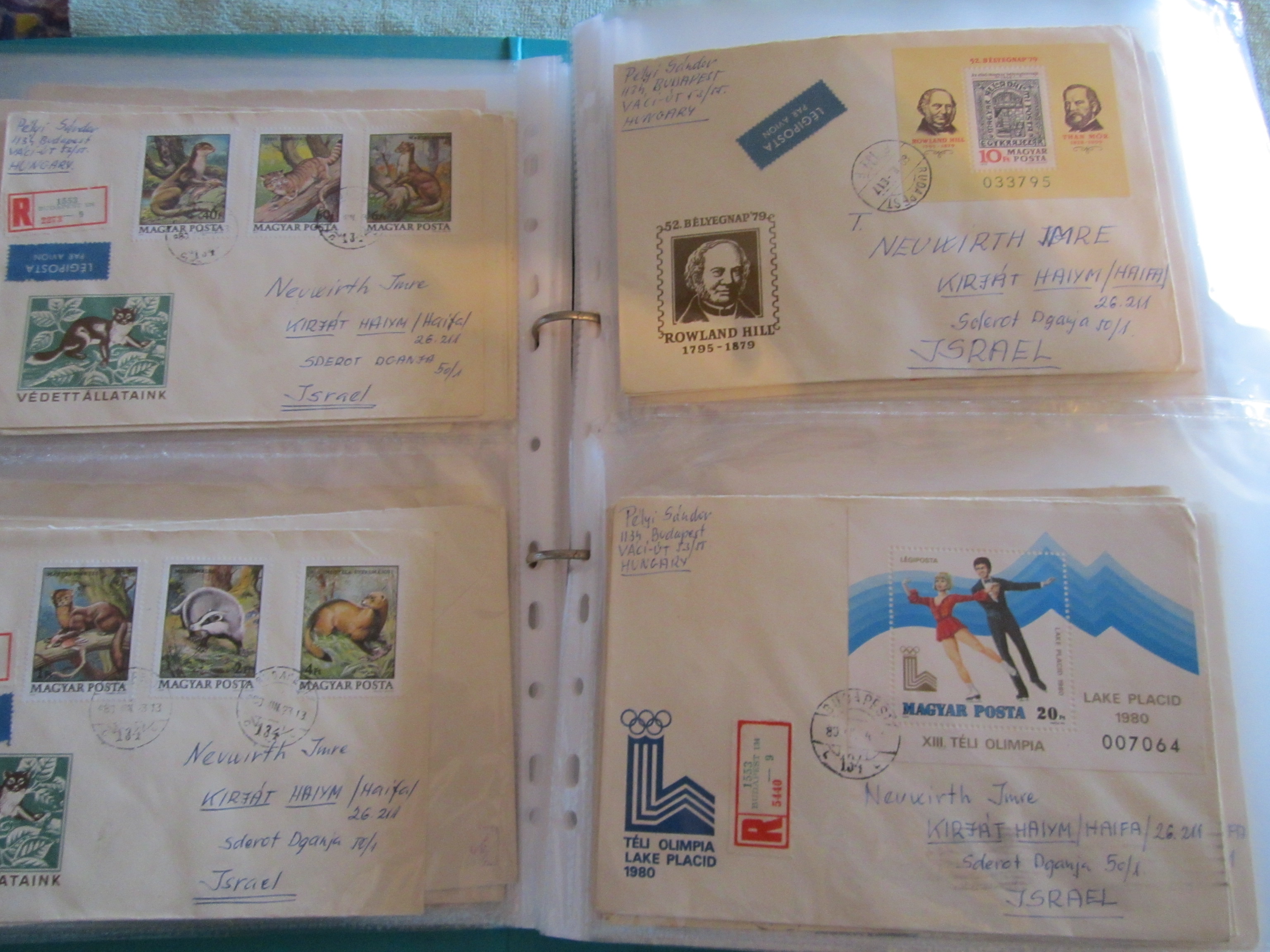תמונה 2 ,אוסף גדול  מעטפות מהונגריה למכירה בקרית מוצקין אספנות  בולים, מעטפות וגלויות