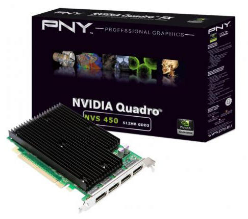 תמונה 1 ,כרטיס מסך PNY Quadro NVS 450 5 למכירה במודיעין-מכבים-רעות מחשבים וציוד נלווה  כרטיס מסך