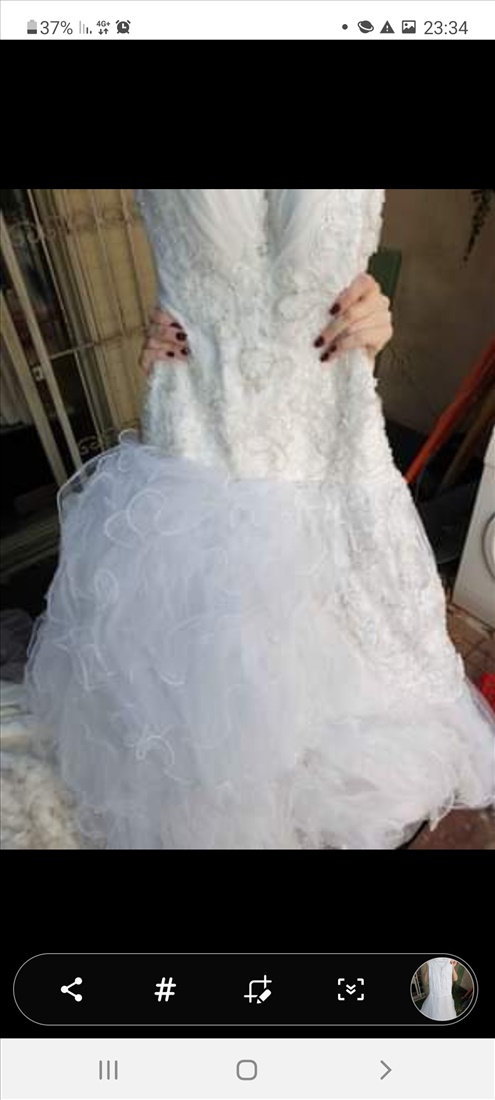 תמונה 1 ,שמלות כלה שושבינה וערב למכירה בחיפה לחתן ולכלה  ביגוד לכלה