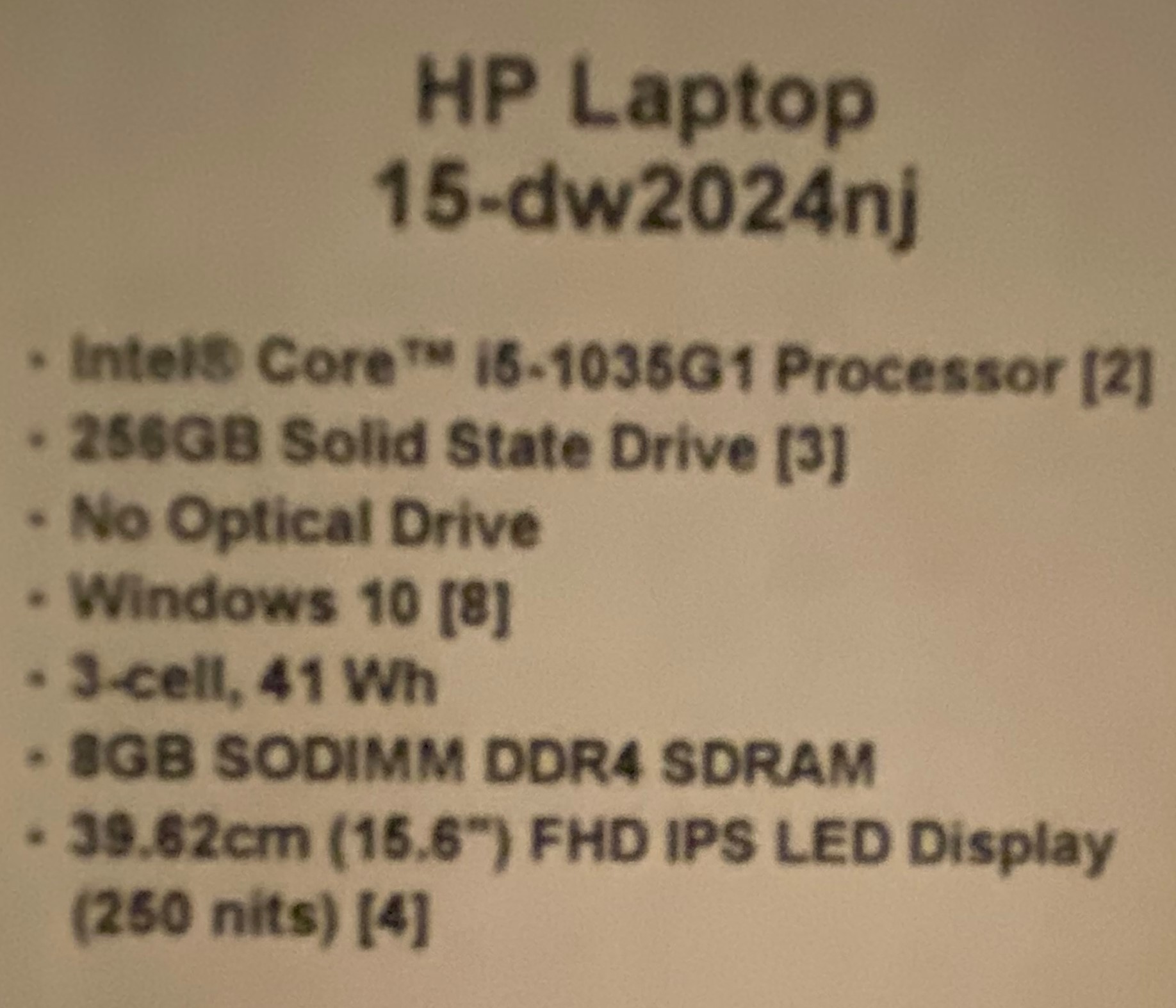 תמונה 3 ,Hp 2024nj למכירה ברמת גן מחשבים וציוד נלווה  מחשב נייד