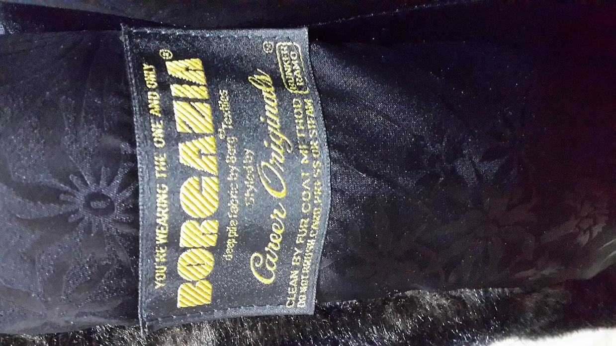 תמונה 3 ,מעיל פרווה מינק שחור למכירה בירושלים  ביגוד ואביזרים  מעילים וג'קטים