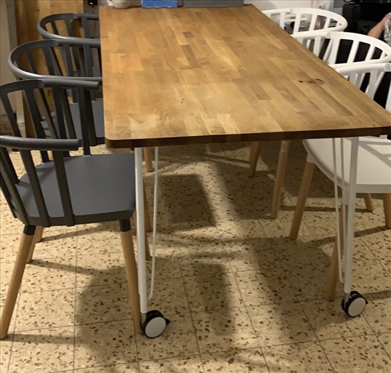 תמונה 3 ,שולחן אוכל + 6 כסאות למכירה בדפנה ריהוט  פינת אוכל
