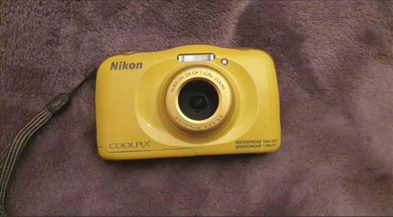 תמונה 1 ,Nikon Coolpix S33  למכירה בפתח תקווה צילום  מצלמה דיגיטלית