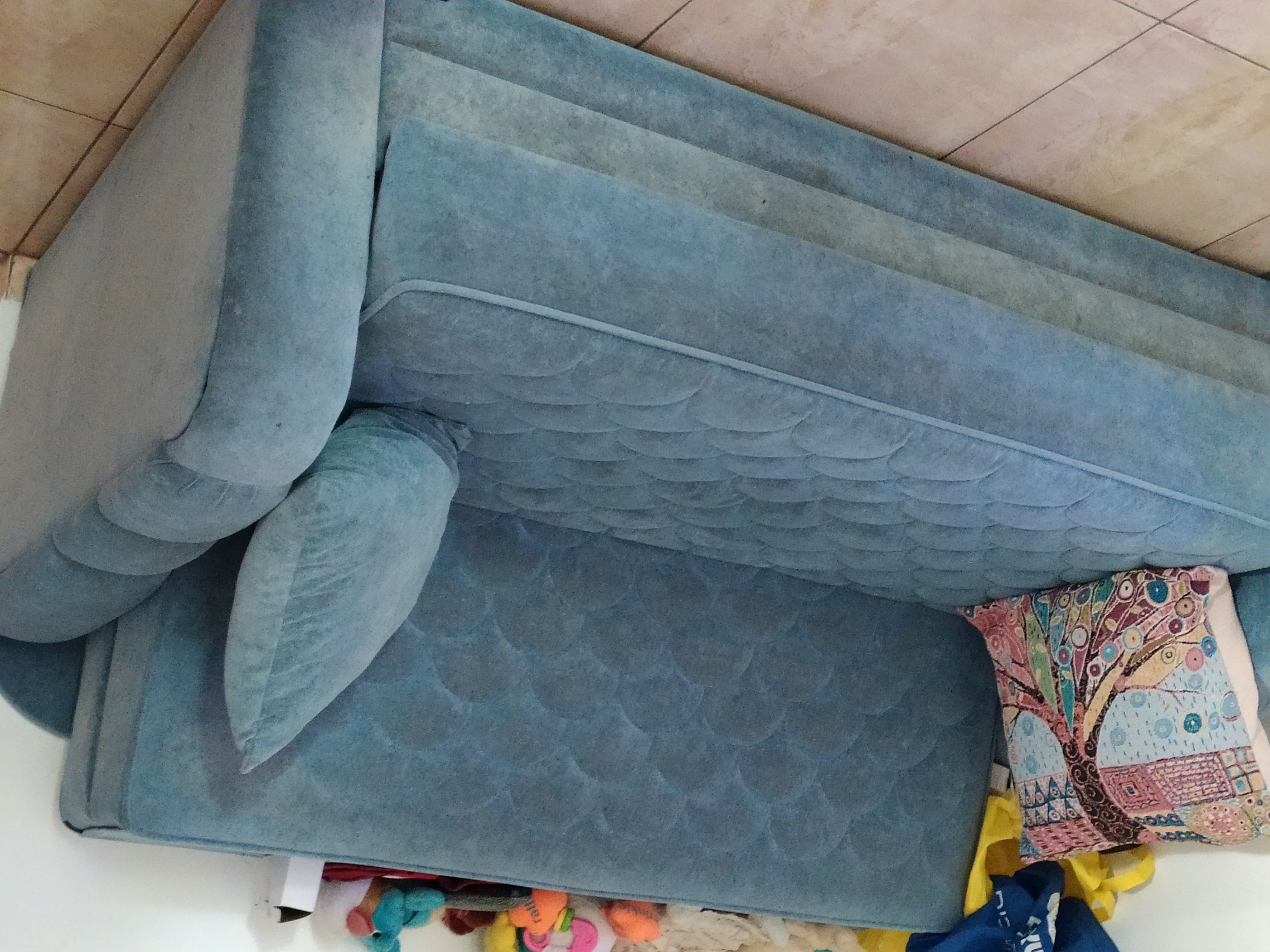 תמונה 1 ,ספה זוגית נפתחת למיטה למכירה בחיפה ריהוט  ספות