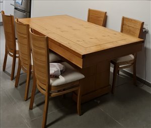 שולחן ו6 כיסאות 