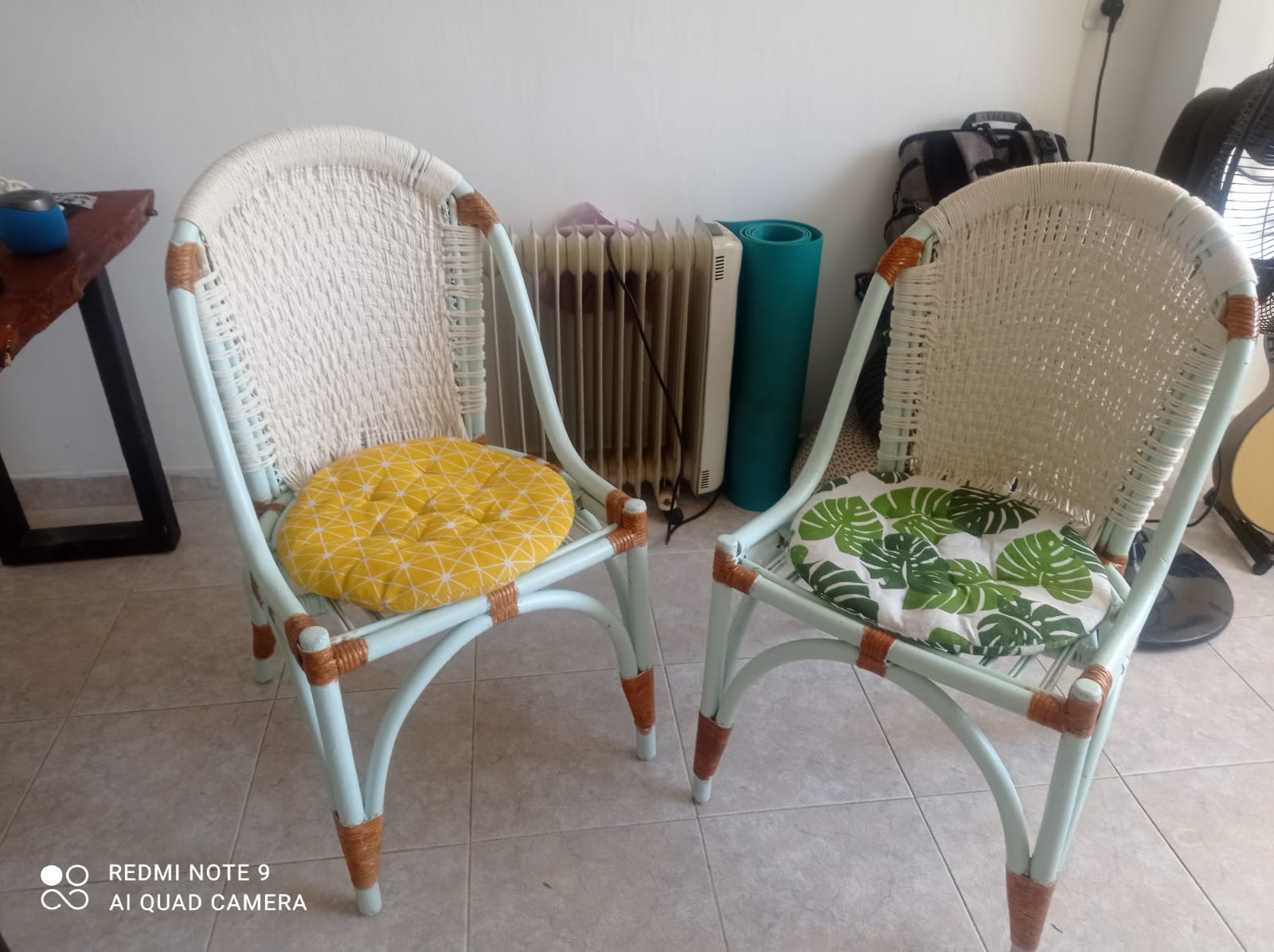 תמונה 2 ,כיסאות במבוק אריגת מקרמה למכירה בתל אביב ריהוט  כיסאות