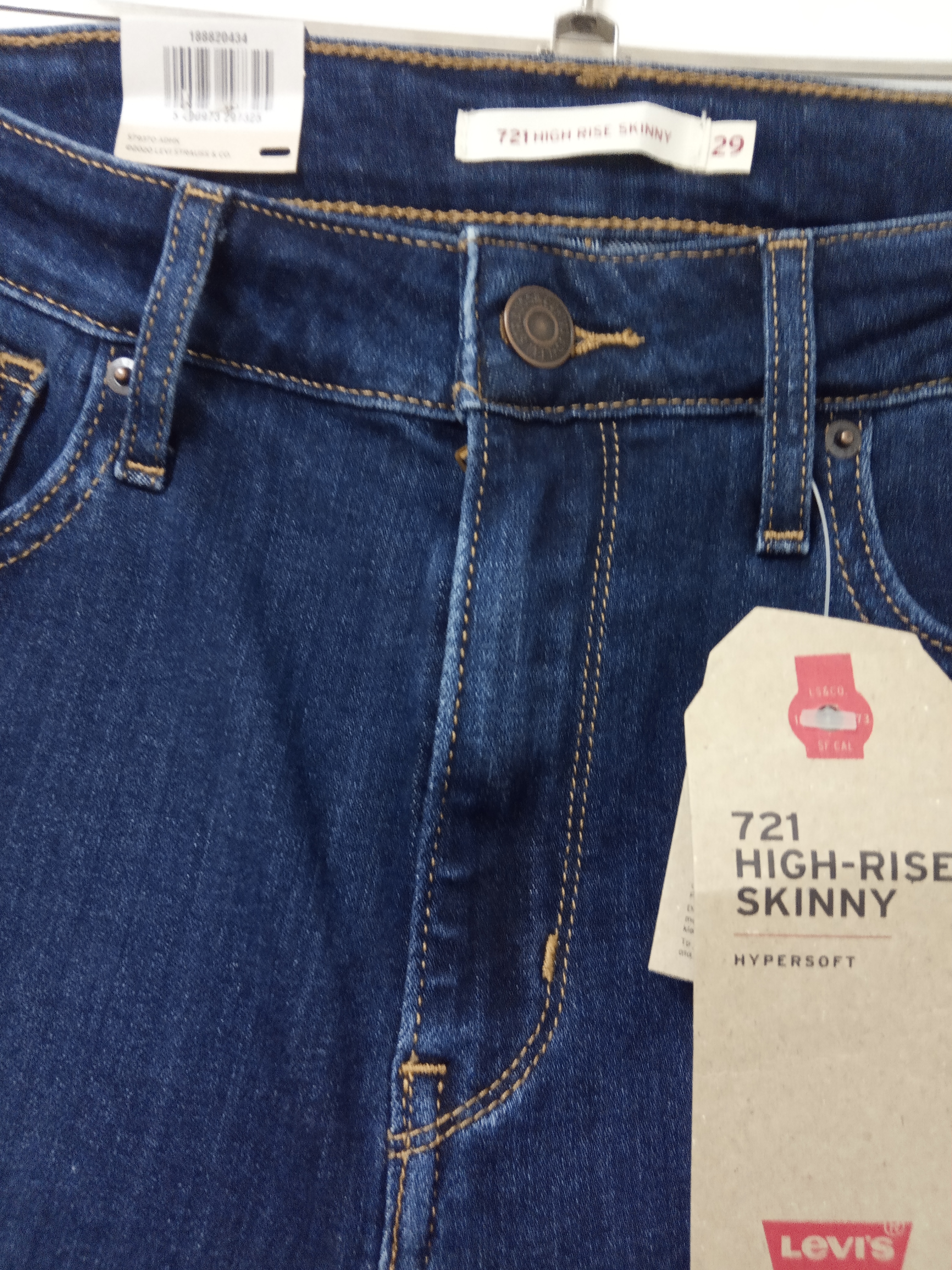 תמונה 4 ,ג'ינס ליווייס מידה 29 חדש למכירה בתל אביב ביגוד ואביזרים  ג'ינסים ומכנסיים