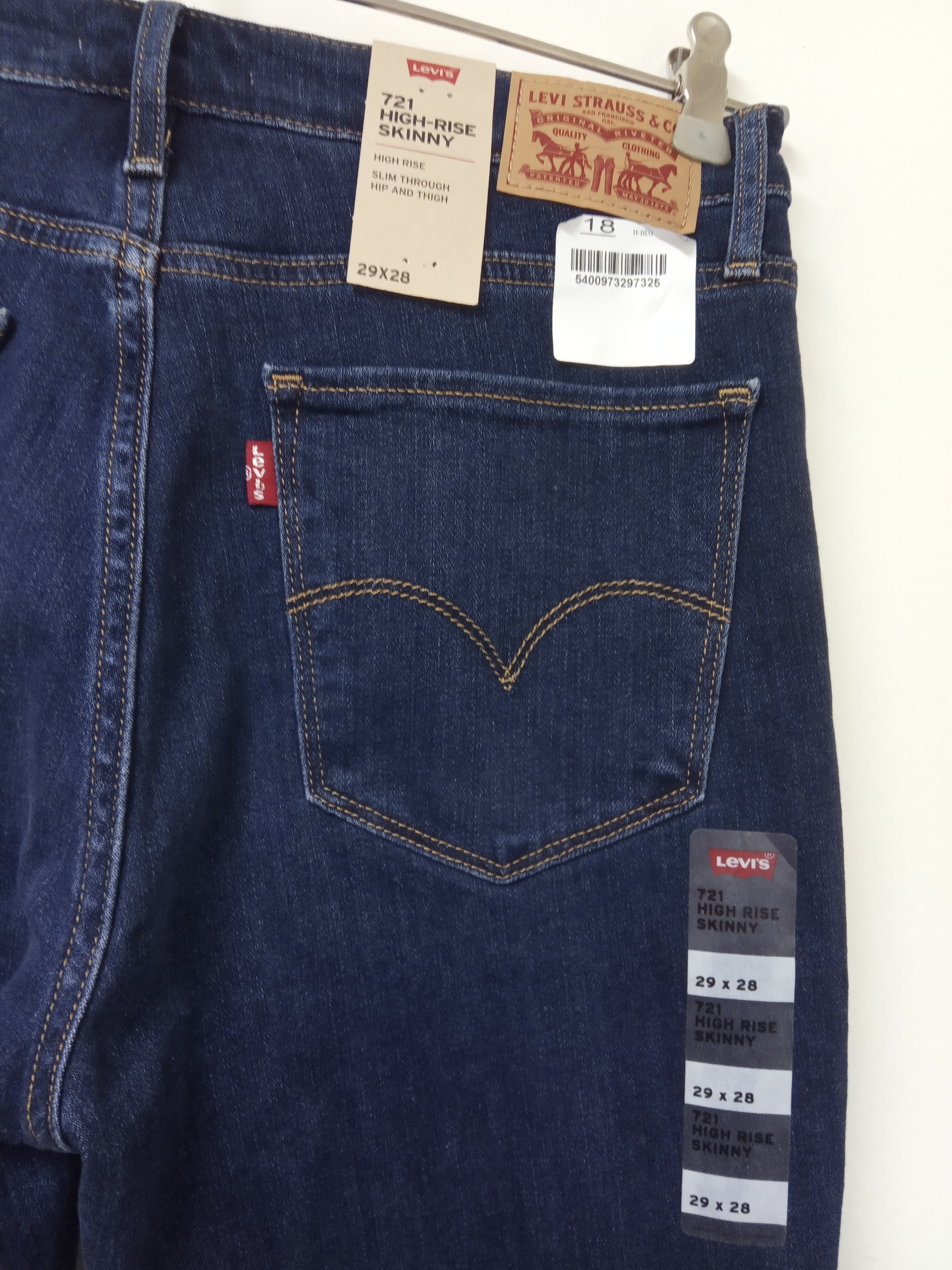 תמונה 5 ,ג'ינס ליווייס מידה 29 חדש למכירה בתל אביב ביגוד ואביזרים  ג'ינסים ומכנסיים