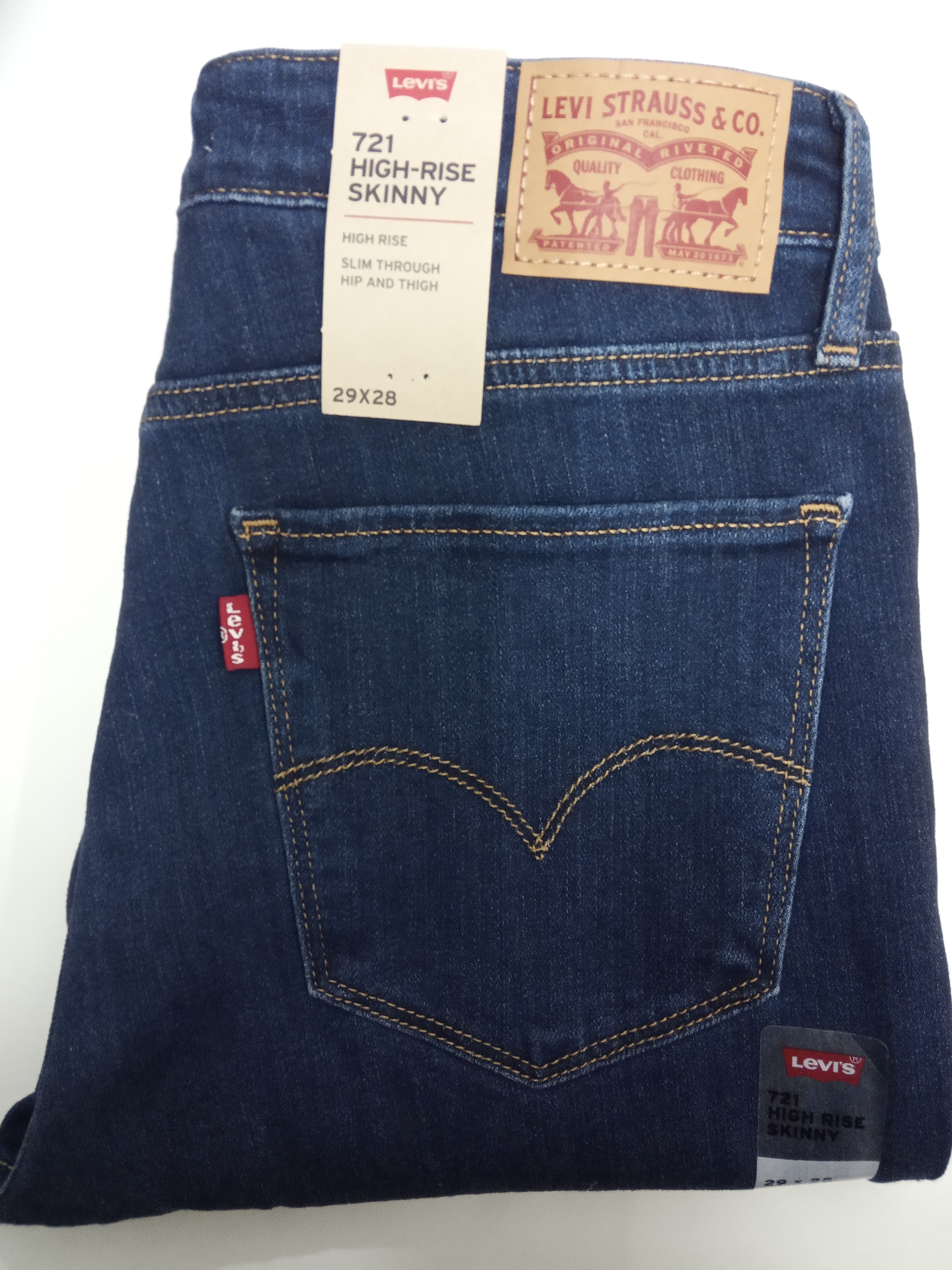 תמונה 6 ,ג'ינס ליווייס מידה 29 חדש למכירה בתל אביב ביגוד ואביזרים  ג'ינסים ומכנסיים