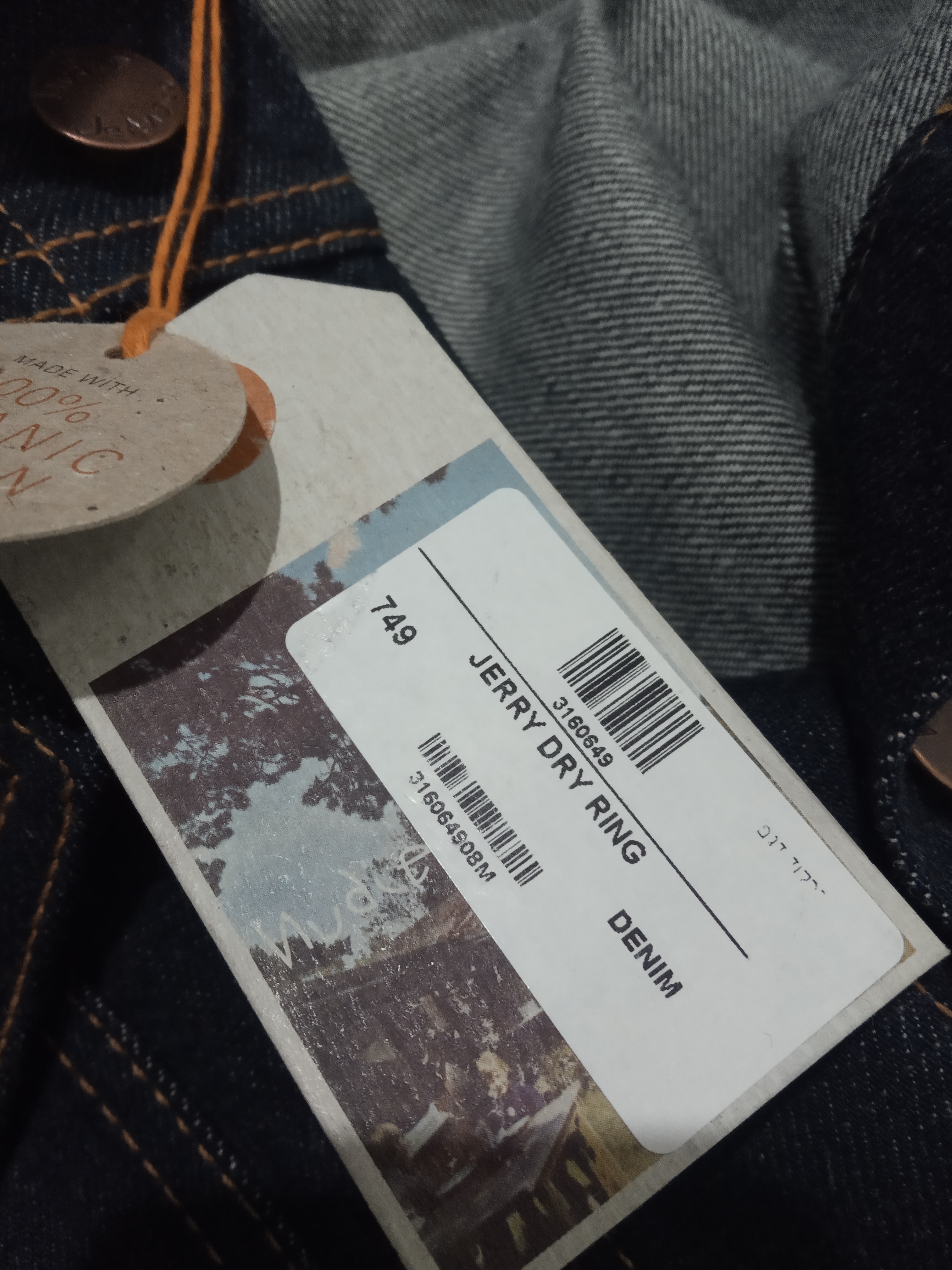 תמונה 7 ,ג'קט ג'ינס נודי למכירה בתל אביב ביגוד ואביזרים  מעילים וג'קטים