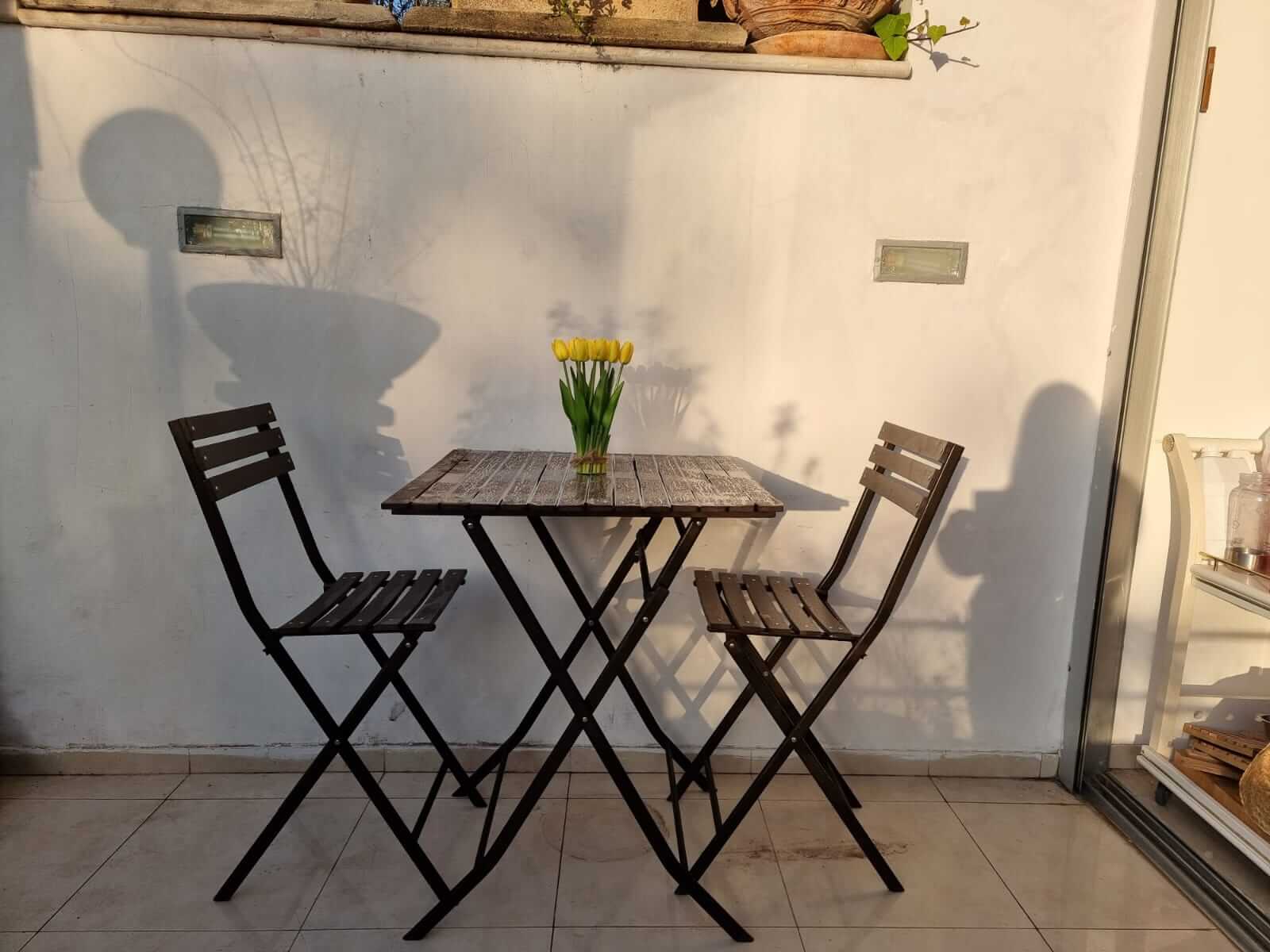 תמונה 1 ,סט בר לקפה (שולחן ו2 כיסאות) למכירה ברמת גן ריהוט  פינת אוכל