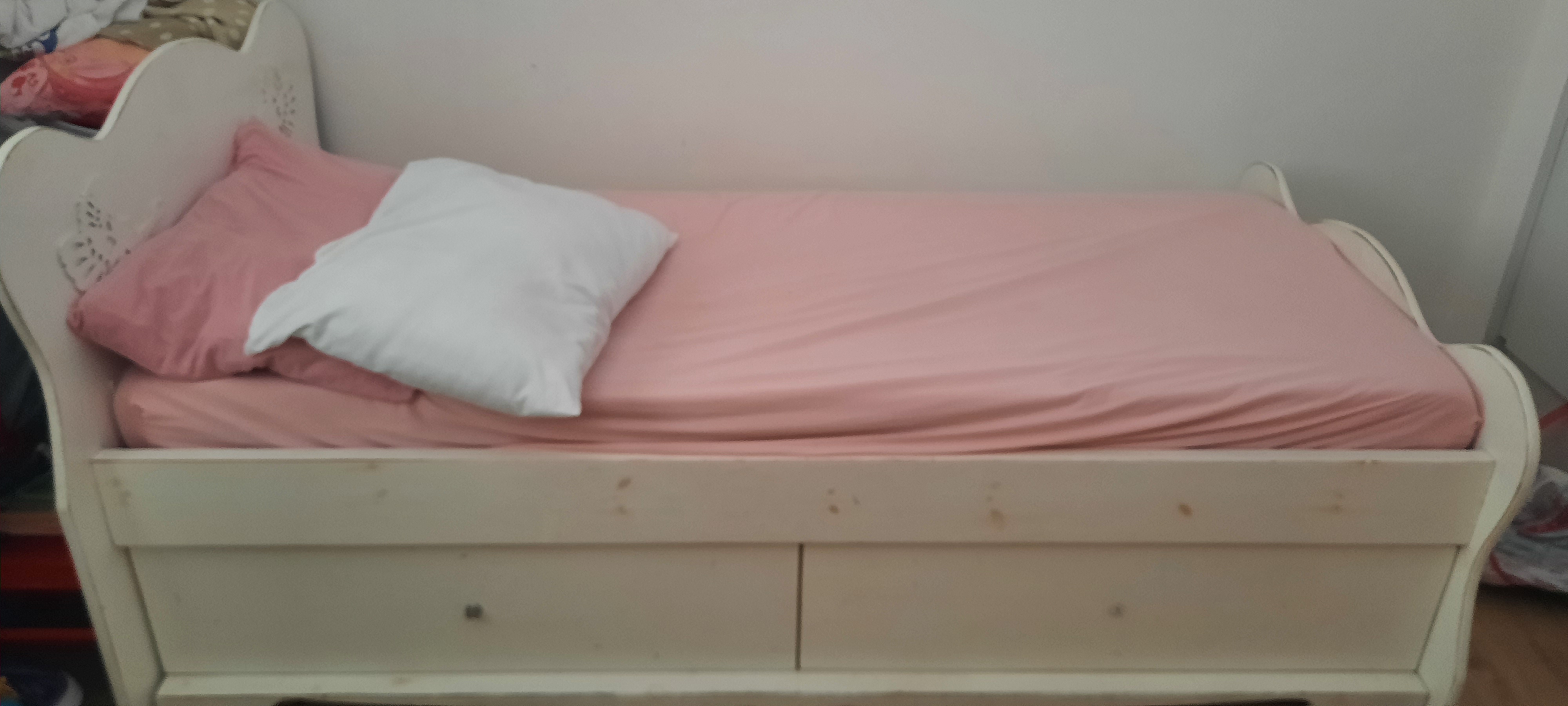 תמונה 1 ,מיטת נוער עץ מלא עם מיטת חבר למכירה בנס ציונה ריהוט  מיטות