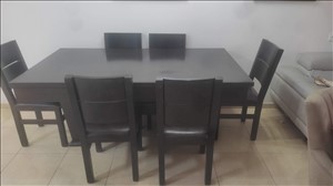 שולחן +תספת+6כסאות 