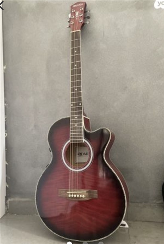 תמונה 1 ,גיטרה אקוסטית  למכירה בחדרה כלי נגינה  גיטרה אקוסטית