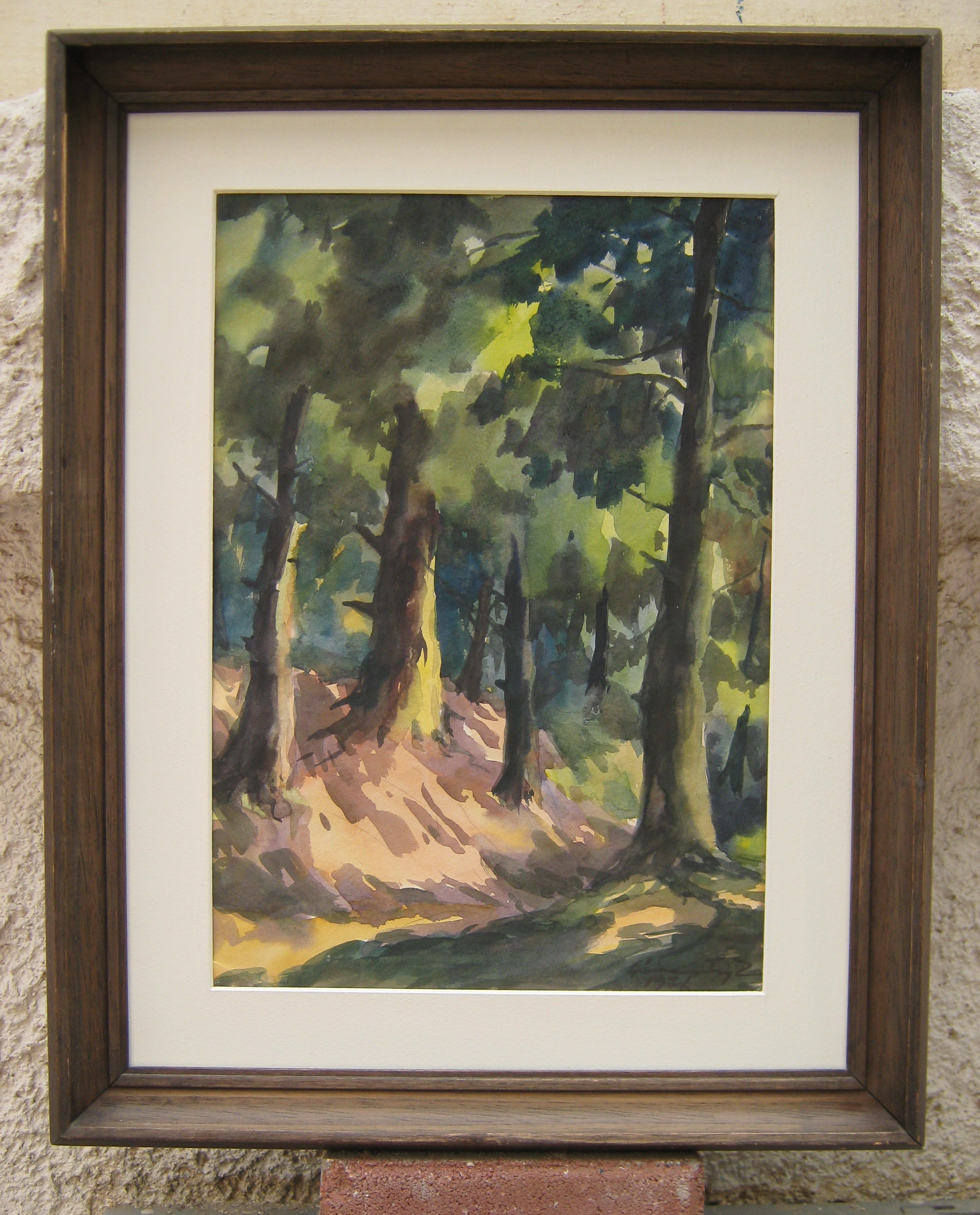תמונה 1 ,ציור אקוורל איכותי רומניה למכירה ברמת גן אומנות  ציורים