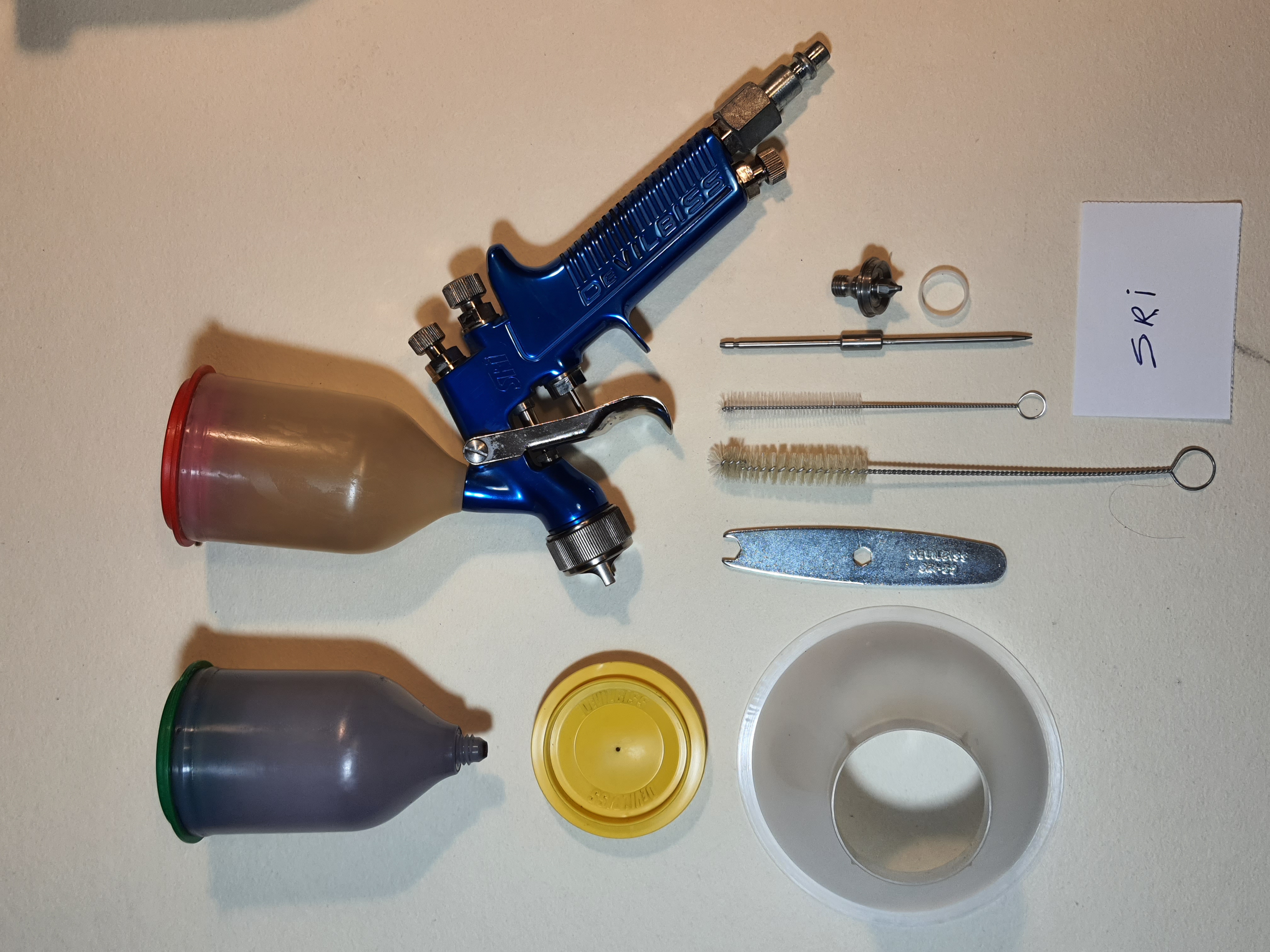 תמונה 2 ,מרסס צבע    DeVILBISS  SRI  למכירה בהוד השרון כלי עבודה  כלים לנגרות