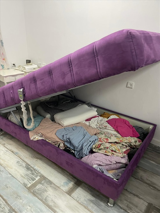 תמונה 2 ,מיטה וחצי סגולה מתכווננת למכירה בנס ציונה ריהוט  מיטות