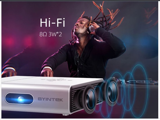 תמונה 6 ,BYINTEK U50 Pro -Smart Full HD למכירה בפרדס חנה-כרכור מוצרי חשמל  מקרן