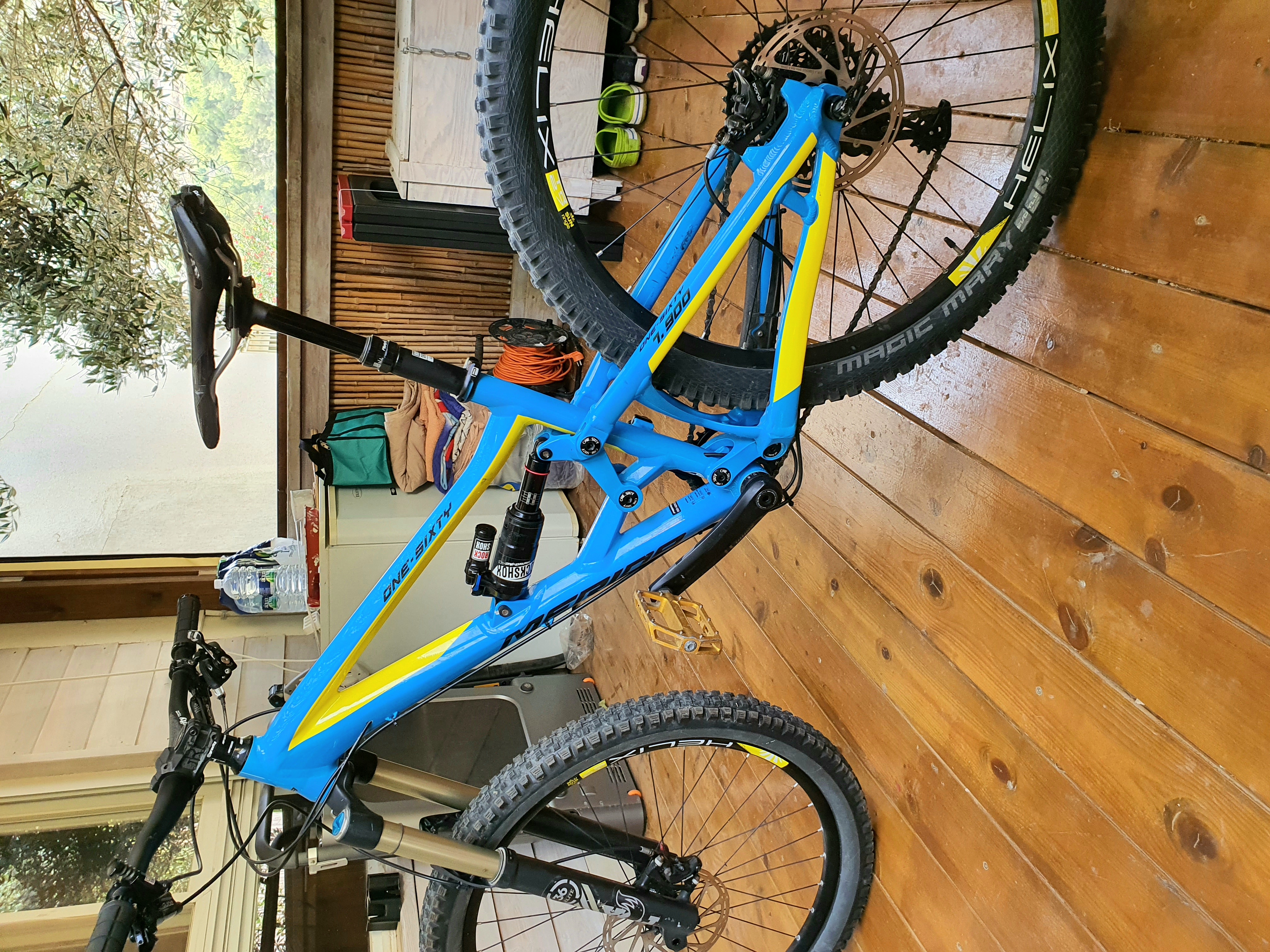 תמונה 2 ,Merida one sixty 7.900  למכירה בשלומי  אופניים  הרים שיכוך מלא