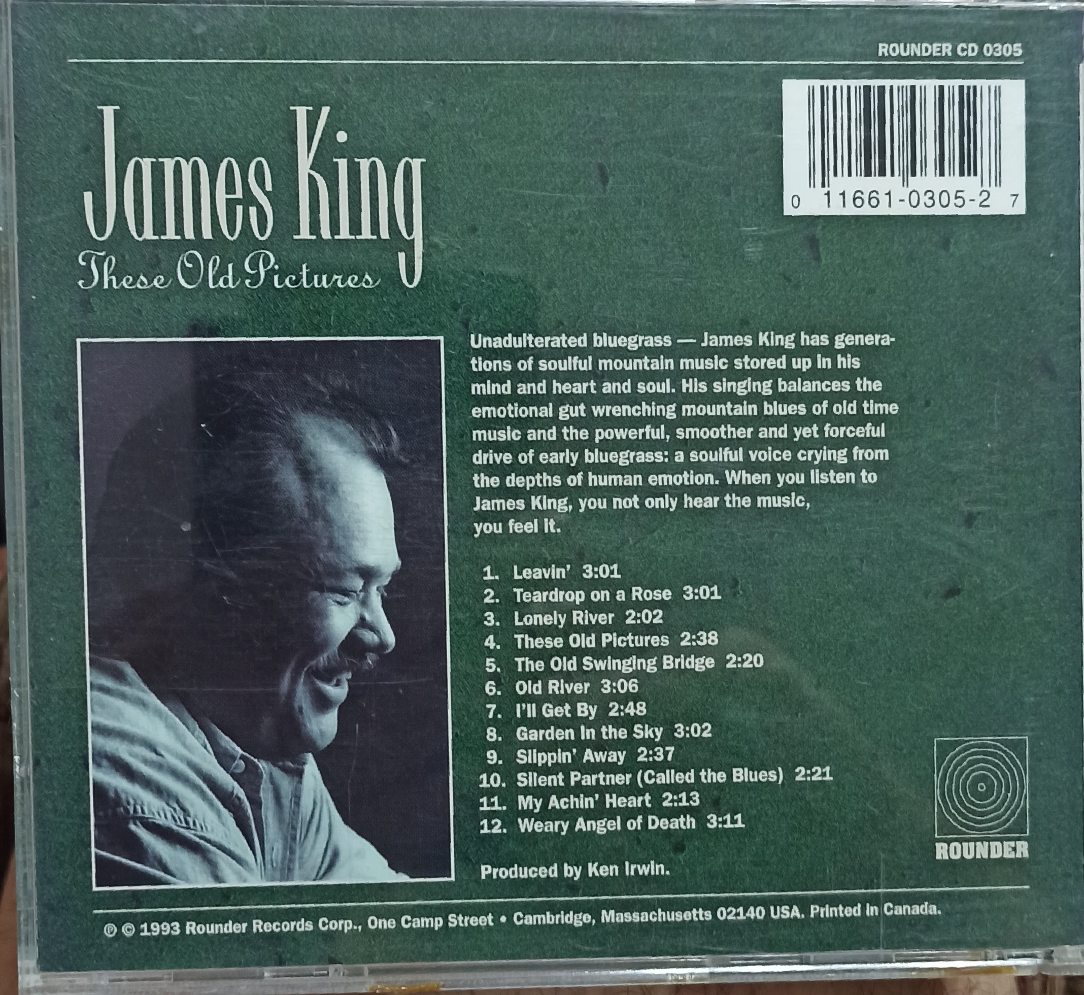 תמונה 2 ,דיסק של  Jamses king  למכירה ביבנה אספנות  תקליטים ודיסקים