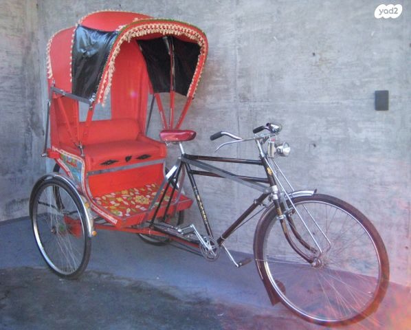 תמונה 1 ,ריקשה הודית למכירה בכפר סבא אופניים  אופניים מיוחדים